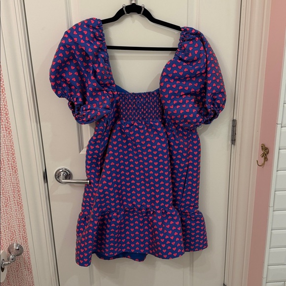 Lilly Pulitzer Nelle dress in Borealis Blue Lovesick Jacquard size 10 - Picture 6 of 6